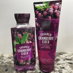 Bath and body works sugared cranberry cider